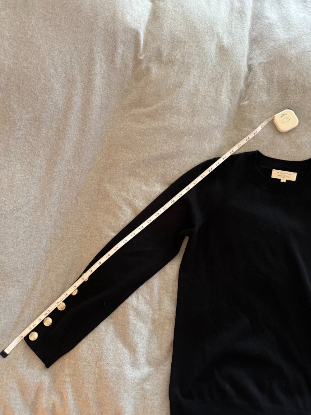 Sezane Paulo Jumper - Black - Size Small - Mint Condition! - Picture 7 of 12